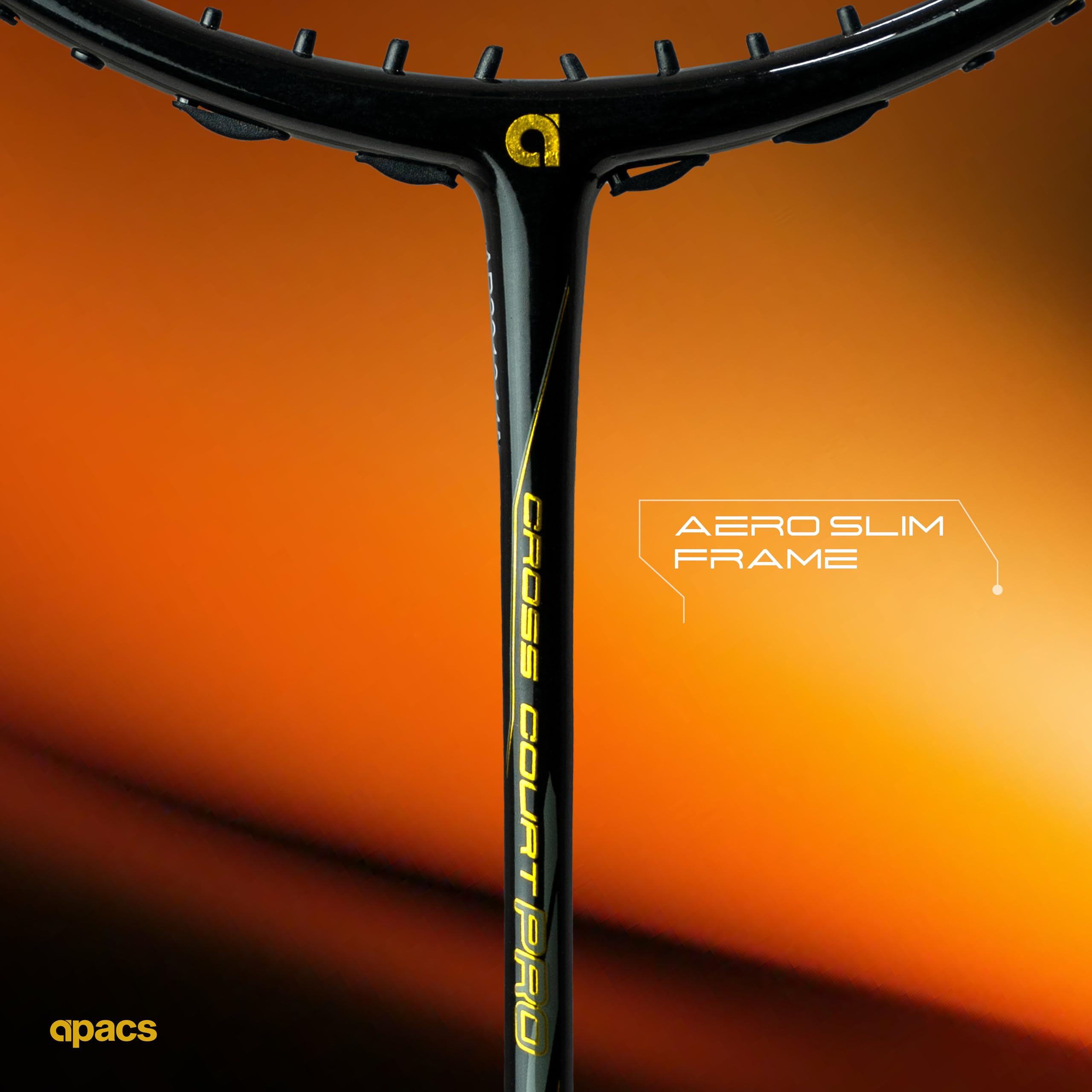 Buy APACS Cross Court Pro (4U)| 50T Carbon Fibre | T-Throat